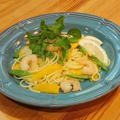 さっぱり♪ 海老塩レモンパスタ