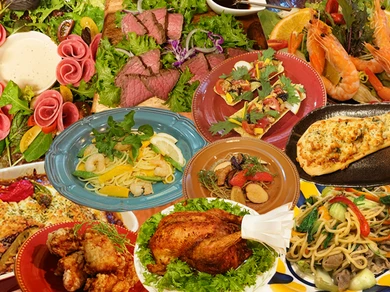[夏の女子会にオススメ!!]期間限定!! 3時間飲み放題付き　celukパーティーコース 5000円→4500円!!