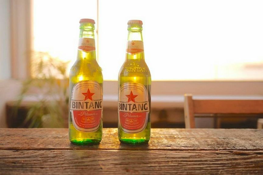 Bintang<ビンタン>(瓶ビール)