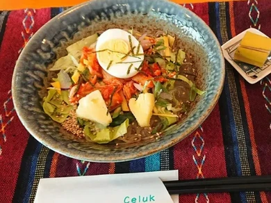 【ランチ】あづい(；´Д｀) 夏季限定!!🍜韓国冷麺はじめました～