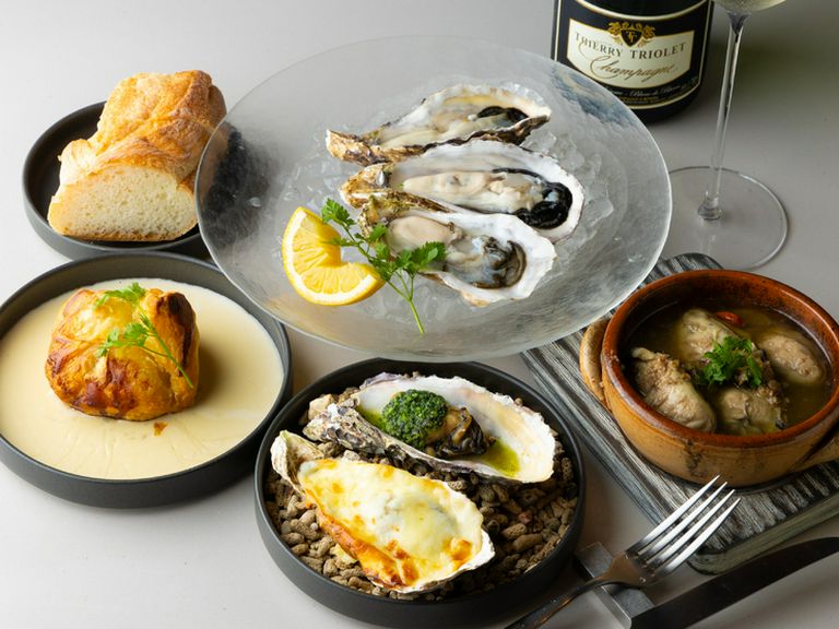 一流の味をカジュアルに。新しいスタイルのオイスターバー