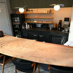 ライブ感も楽しめるカウンター席