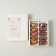 祖師ヶ谷大蔵店で焼き上げた2種類のフィナンシェを一度にお楽しみいただける詰め合わせセットです。