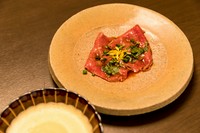 洗練された日本料理を具現化『すき焼きしゃぶ　卵のエスプーマ』