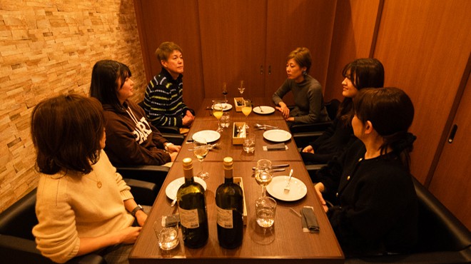 完全個室がある