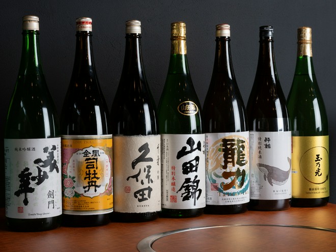 日本酒にこだわっている