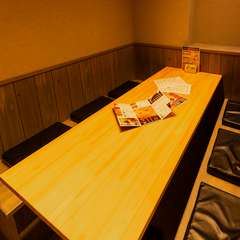 半個室、完全個室を完備