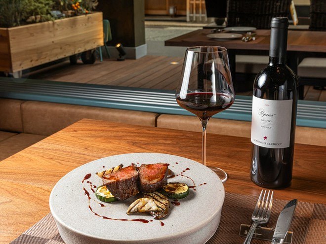 ワインにこだわっている