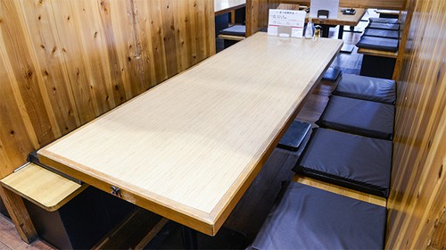 団体様用のお席もご用意！