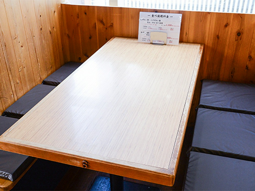 半個室席も多数ご用意！