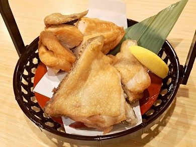 鶏の素揚げ　むね・ももセット