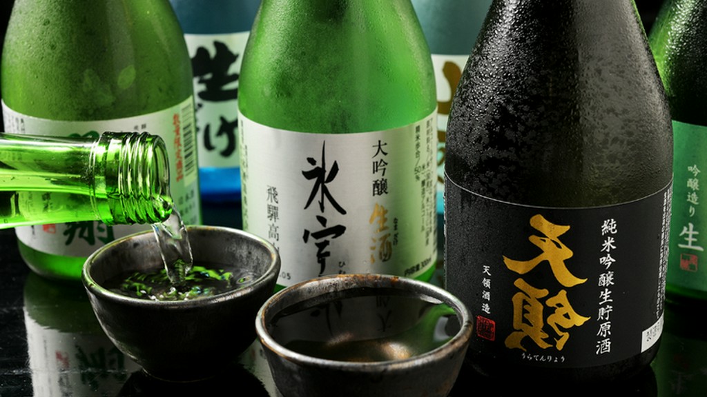 飛騨高山の地酒をはじめ、県内各地よりこだわりドリンクを厳選