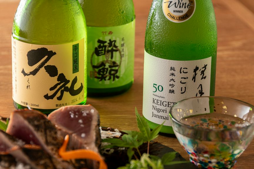 日本人には、やっぱり日本酒が良く似合う。