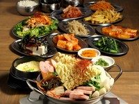 『大人気サムギョプサルコース』