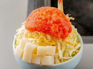 アレンジ自在で飽きない『明太子もちもんじゃ』が人気