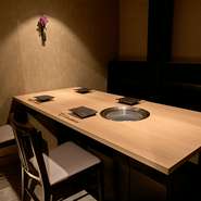 全席完全個室でご案内してます。