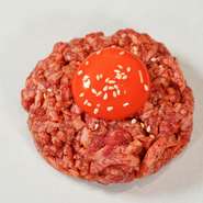 古今ユッケ～蘭王卵のせ～