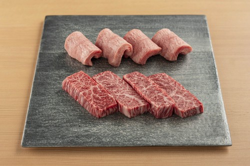 黒毛和牛のタンとハラミ 