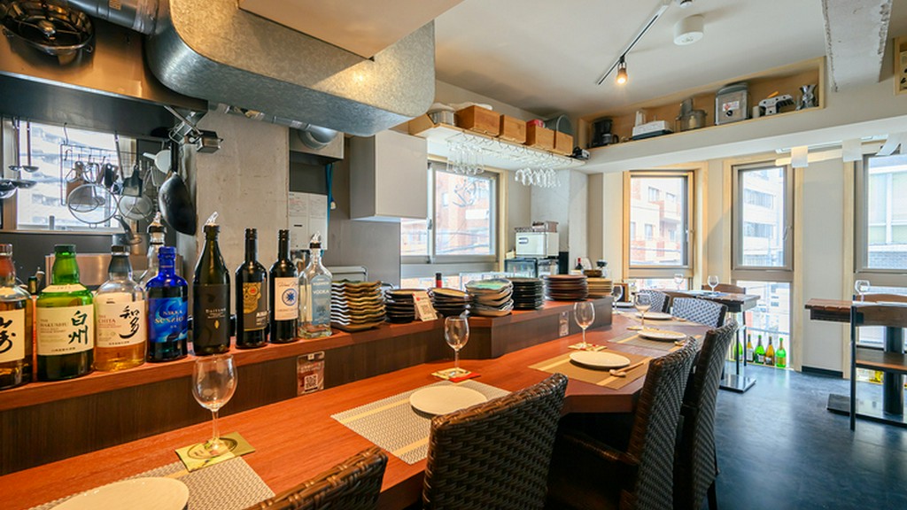 都会の喧騒から離れた空間。貸し切りもできる、静かな隠れ家