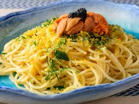 オリジナリティ溢れるネーミングが人気のヒミツ『雲丹、からすみキャビアの痛風スパゲティ』