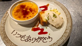 メッセージプレートでサプライズ