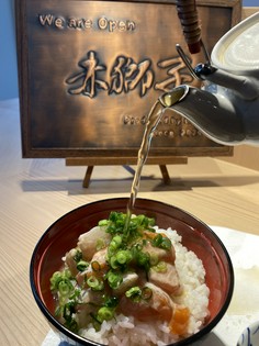 海鮮ごま?油の出汁茶