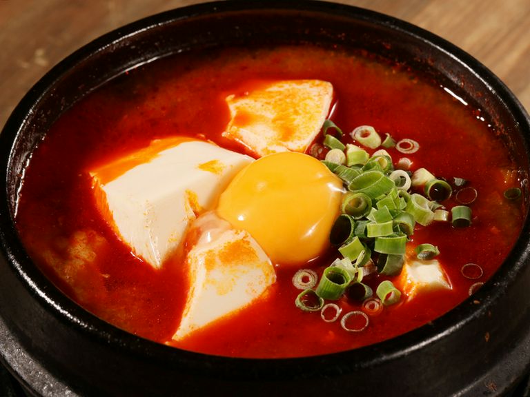 満足度抜群『豚肉スンドゥブチゲ』