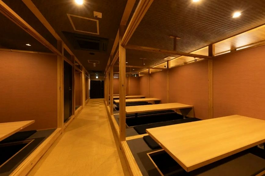 二次会や各種宴会に。50名様以上の貸切も可能