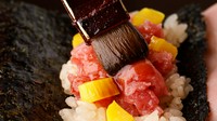 平日ランチタイム限定のメニューとなります。
小鉢2種と茶碗蒸し・お味噌汁付きです。
※予約不可・現金のみ