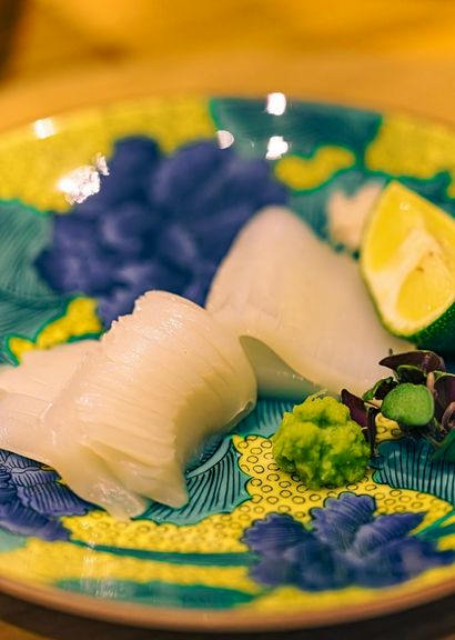 当日巡り合った食材で構成される、おまかせのコース
