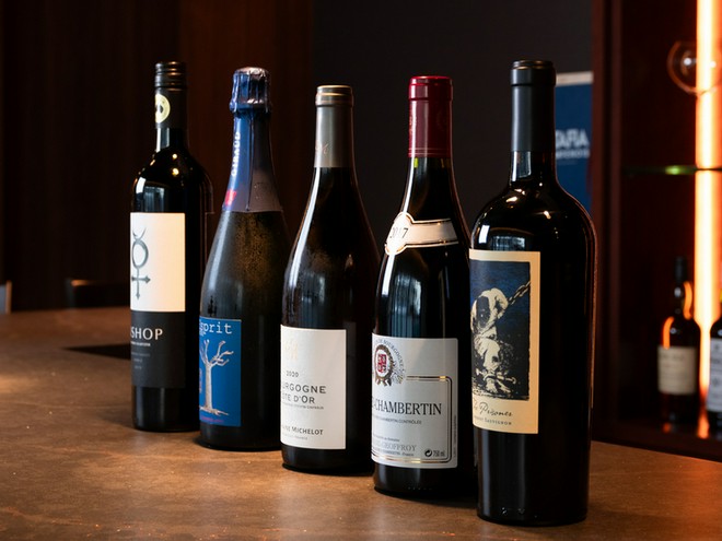 ワインにこだわっている