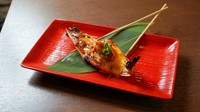 海老にウニのクリーミーさとリッチな オランデーズソースが見事にマッチ『有頭海老の雲丹風味黄金焼』