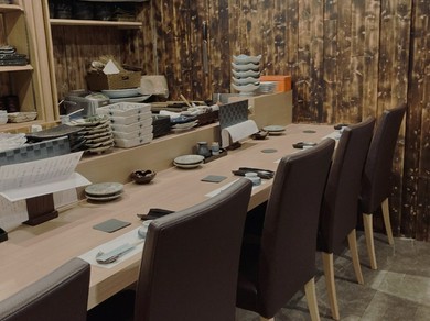 カウンター席がある