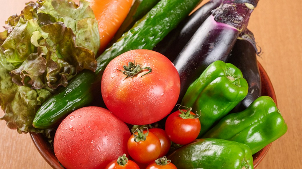 鮮度を追求する野菜選び。料理の主役は、市場直送の新鮮野菜