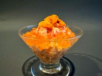 ウニとキャビアの宝石カクテル