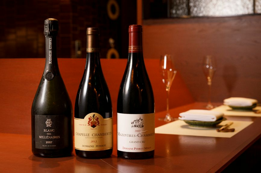 ブルゴーニュの銘醸ワインが揃う充実のラインナップ
