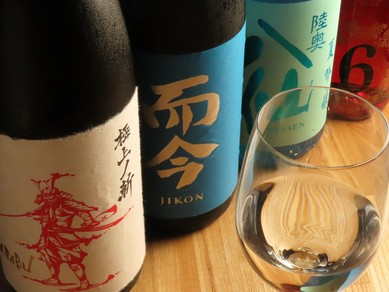 北海道では珍しい各地の地酒をご用意