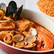 残ったスープで仕立てたリゾット ＋￥880