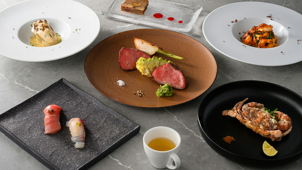 ・当店自慢のフュージョン料理を思う存分楽しめるお得なフルコース
・乾杯スパークリングワインをサービス