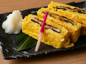 ふわふわの玉子に包まれた、贅沢な『鰻巻き』