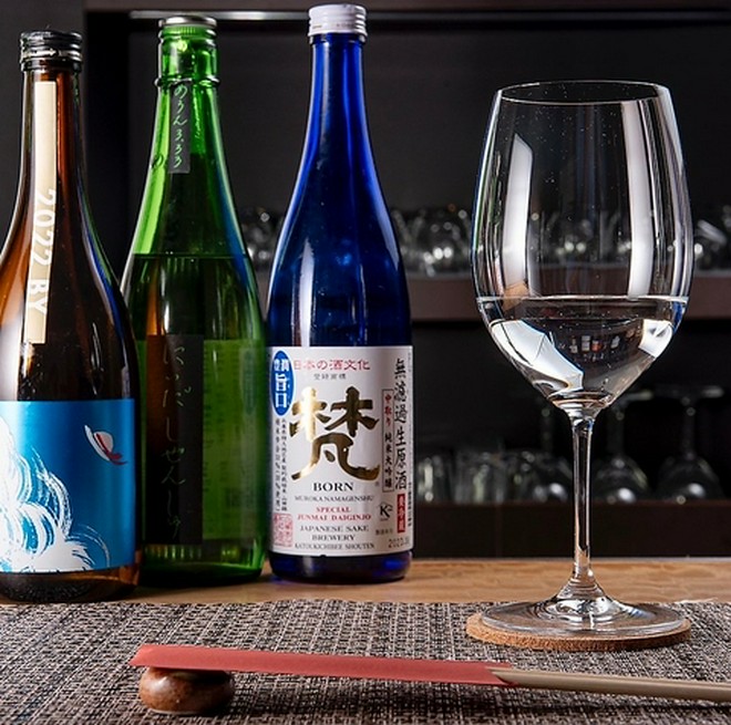 日本酒にこだわっている