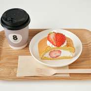 お好きなパンorお好きなスイーツとお好きなドリンクを組み合わせて楽しめるセット。通常オーダー時より100円引きでのご提供となります。
