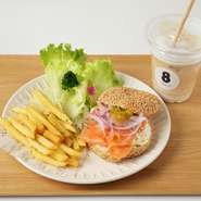 ベーグルサンドウィッチ