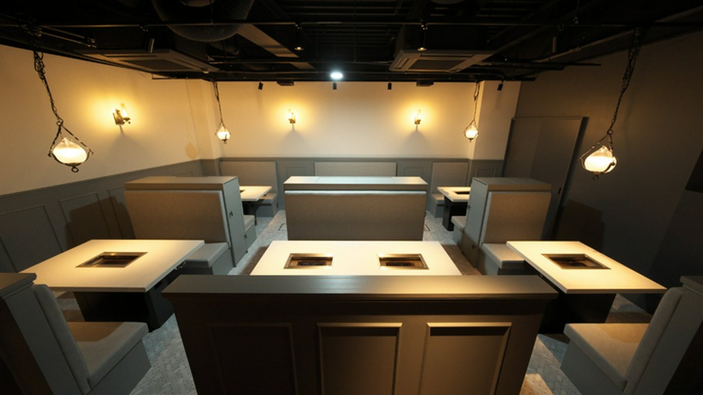 広いトイレと便利な設備。女子会にも最適な焼き肉ダイニング