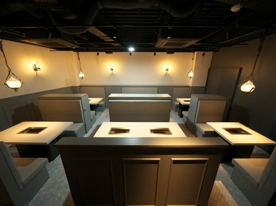広いトイレと便利な設備。女子会にも最適な焼き肉ダイニング