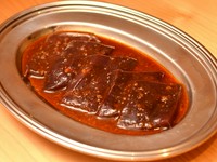 隠れた人気メニュー。臭みのないレバーでおいしさ再発見『牛レバー』