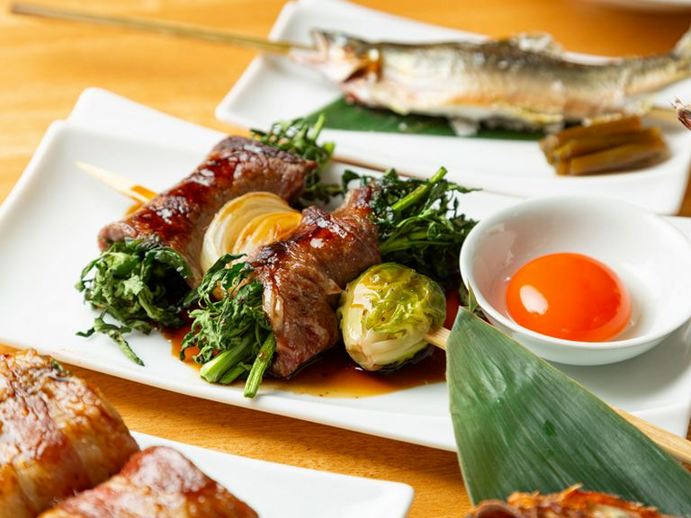 魚介や旬野菜などの厳選食材を堪能