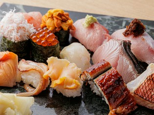 圧巻の旨さ！貴重なネタ、熟成ネタも続々登場する『握り』