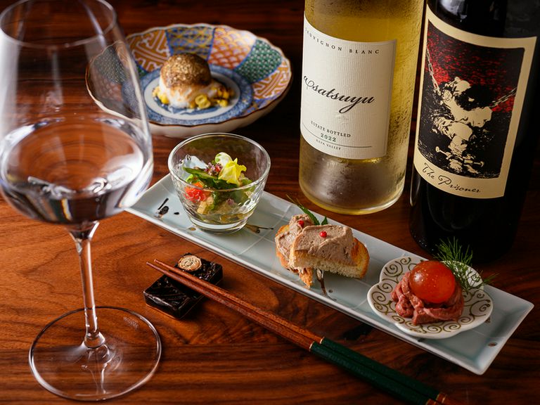 料理に合わせて選び抜かれたオススメワイン
