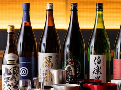 幅広い取り揃えの日本酒